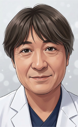 院長 土佐正規のイラスト